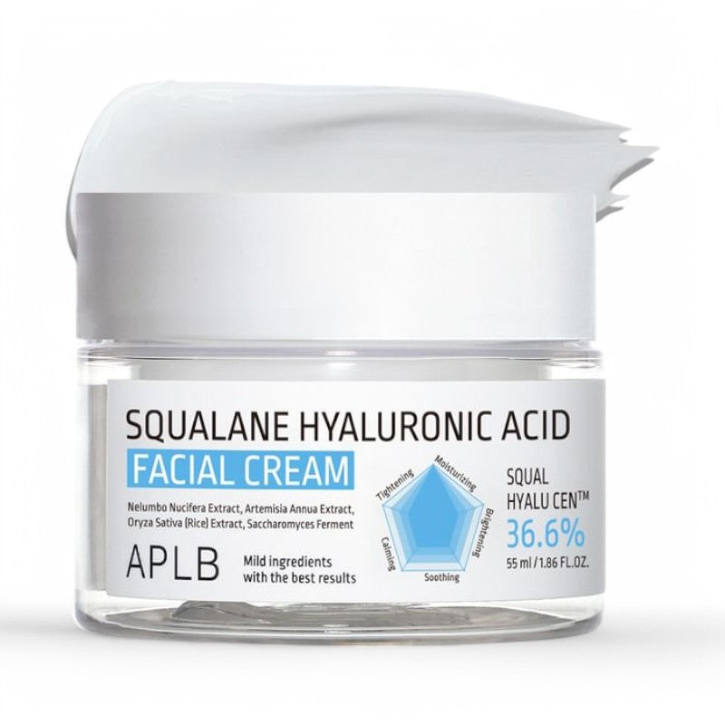 APLB Squalane Hyaluronic Acid Facial Cream 55ml