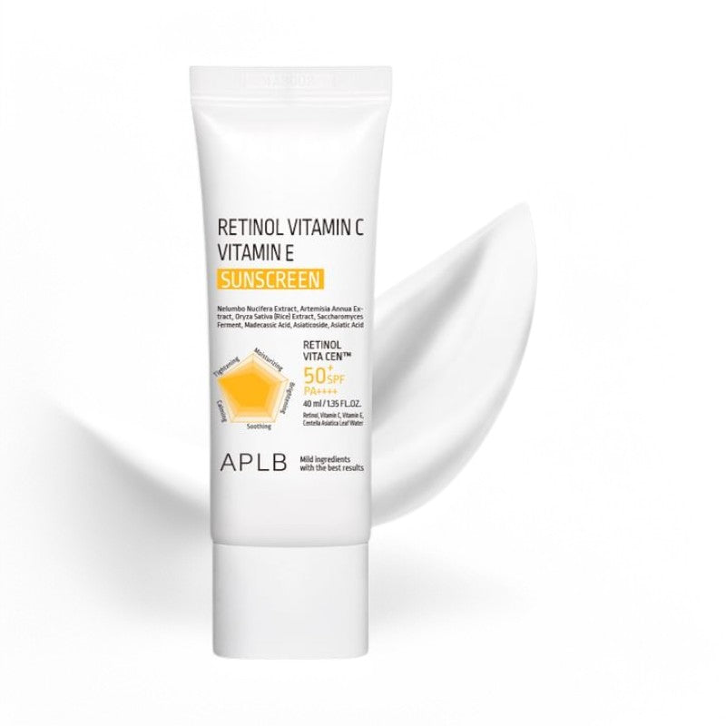 APLB Retinol Vitamin C Vitamin E Sunscreen 40ml