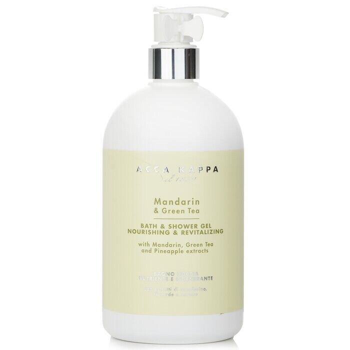 Acca Kappa Mandarin & Green Tea Bath & Shower Gel 026342 500ml/17oz