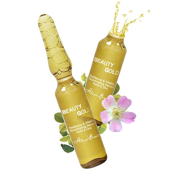 Alissi Bronte BEAUTY GOLD Tightening & Illuminating Concentrated Serum with Gold 2ml x 10