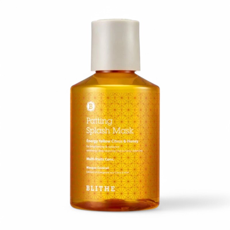 BLITHE Patting Splash Mask - 3 Types Energy Yellow Citrus & Honey 150ml