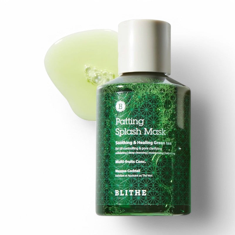BLITHE Patting Splash Mask - 3 Types Soothing & Healing Green Tea 150ml
