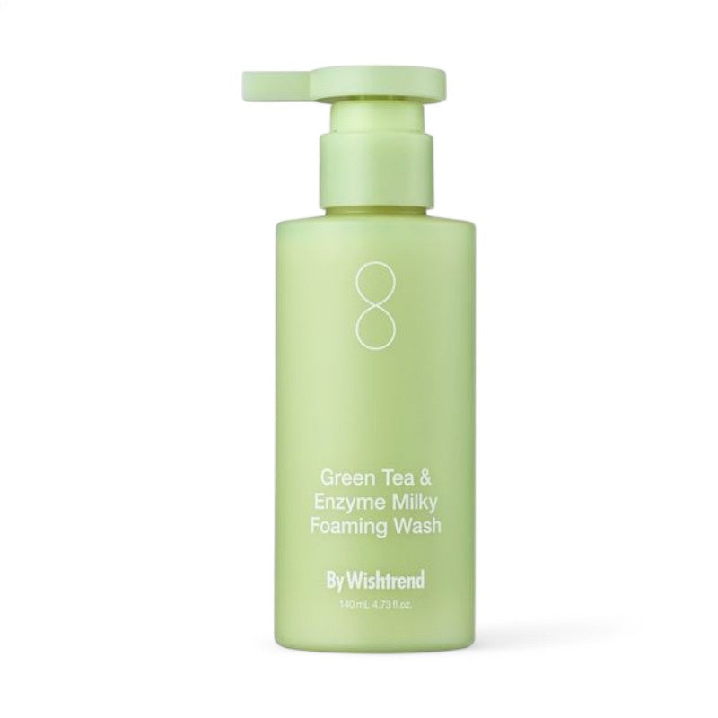 By Wishtrend Green Tea & Enzyme Milky Foaming Wash 140ml