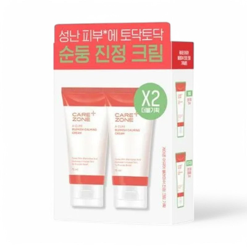CAREZONE A-Cure Blemish Calming Cream Duo Set 2 pcs