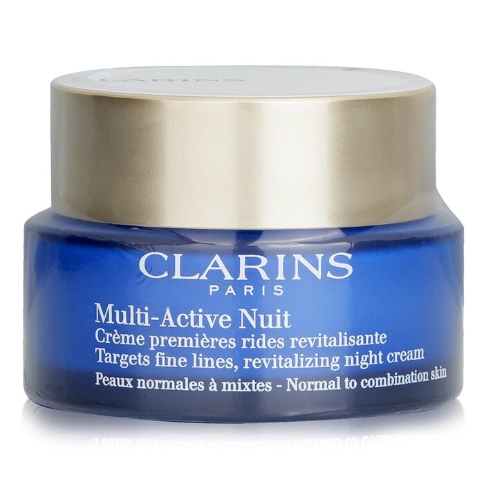 Clarins Multi-Active Night Targets Fine Lines Revitalizing Night Cream - For Normal To Combination Skin 50ml/1.6oz (Parallel Import)