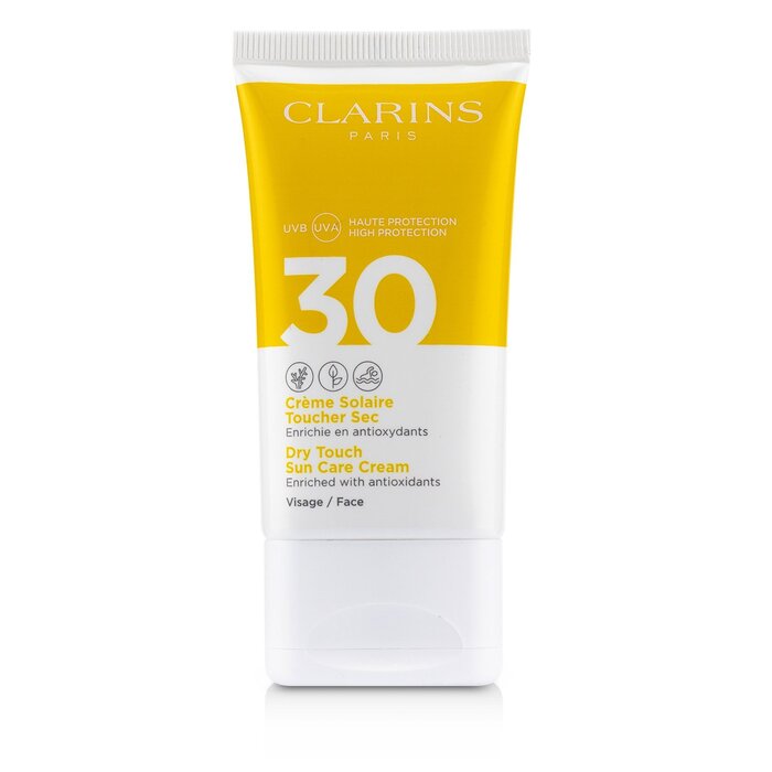 Clarins Dry Touch Sun Care Cream For Face SPF 30 50ml/1.7oz (Parallel Import)