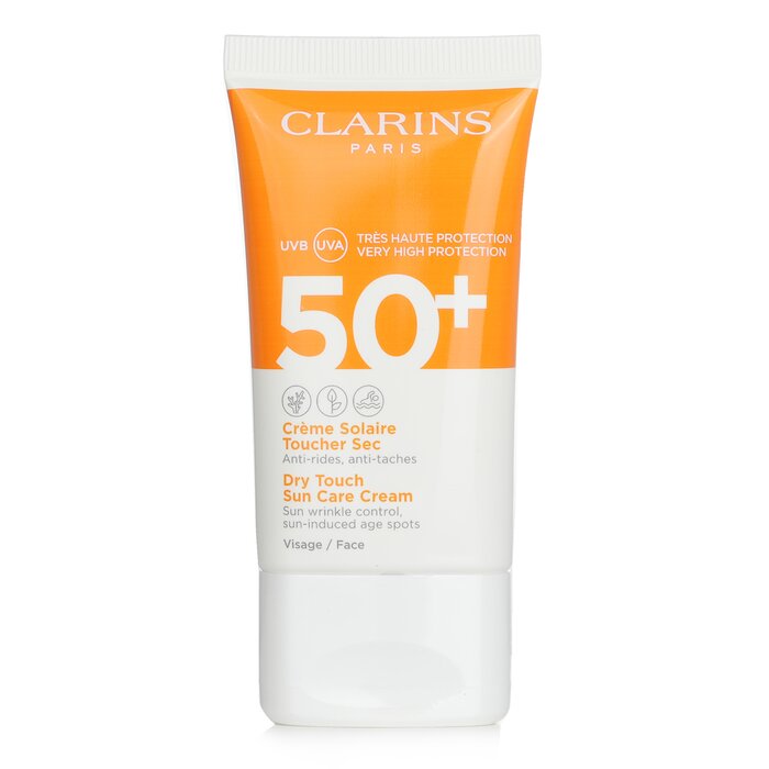 Clarins Dry Touch Sun Care Cream For Face SPF 50 50ml/1.7oz (Parallel Import)