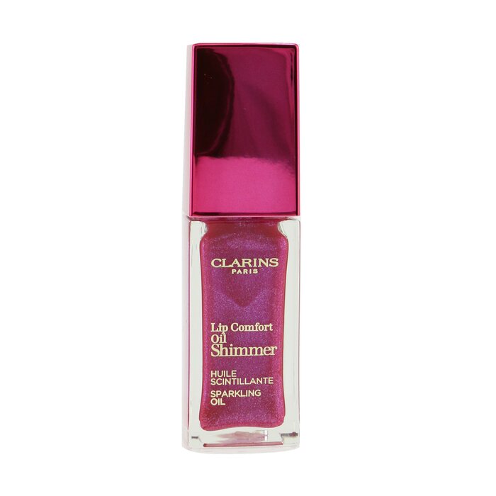 Clarins Lip Comfort Oil Shimmer - # 04 Pink Lady 7ml/0.2oz (Parallel Import)