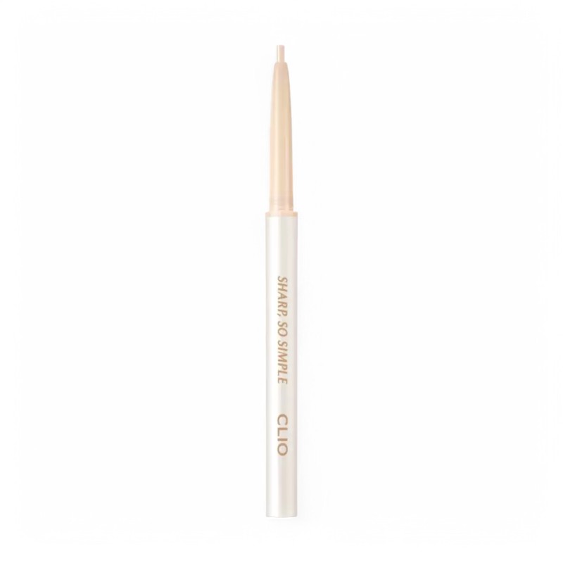 CLIO Sharp So Simple Waterproof Pencil Liner - 7 Colors #07 Creamy Ivory