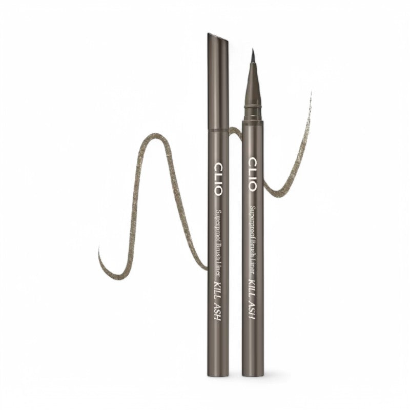 CLIO Superproof Brush Liner Kill Ash - 2 Colors #02 Ash Brown