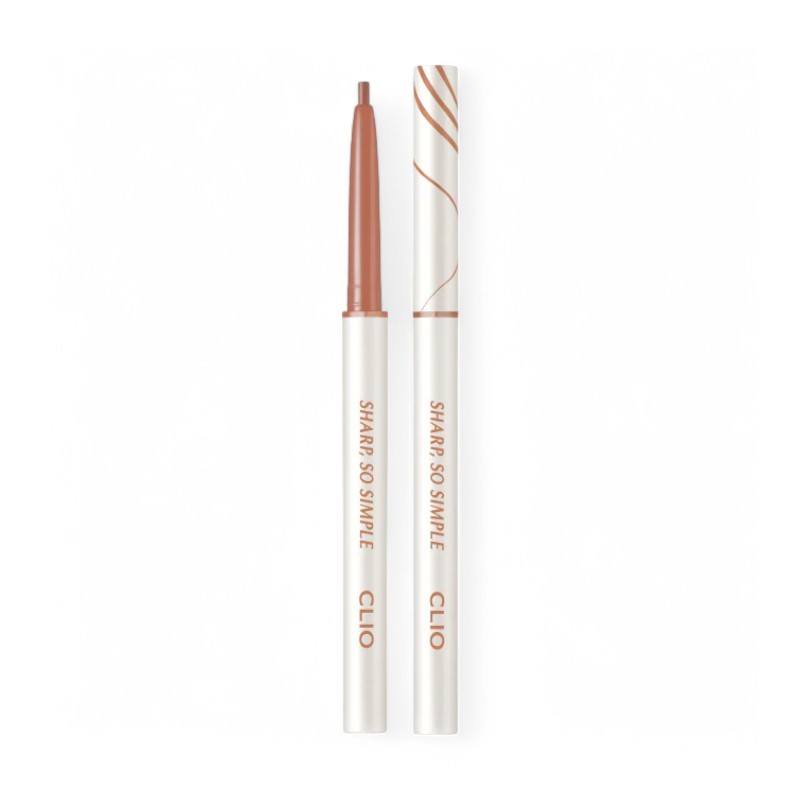 CLIO Sharp So Simple Waterproof Pencil Liner - 9 Colors #08 Coral