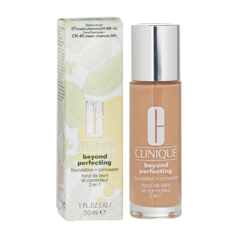 Clinique Beyond Perfecting Foundation & Concealer - # 07 Cream Chamois 30ml/1oz