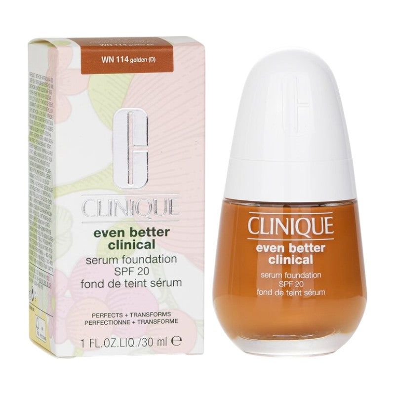 Clinique Even Better Clinical Serum Foundation SPF 20 - # WN 114 Golden KY19-10 / 077924 30ml/1oz