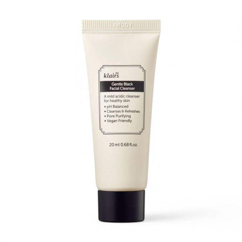 Dear, Klairs Gentle Black Facial Cleanser MINI 20ml