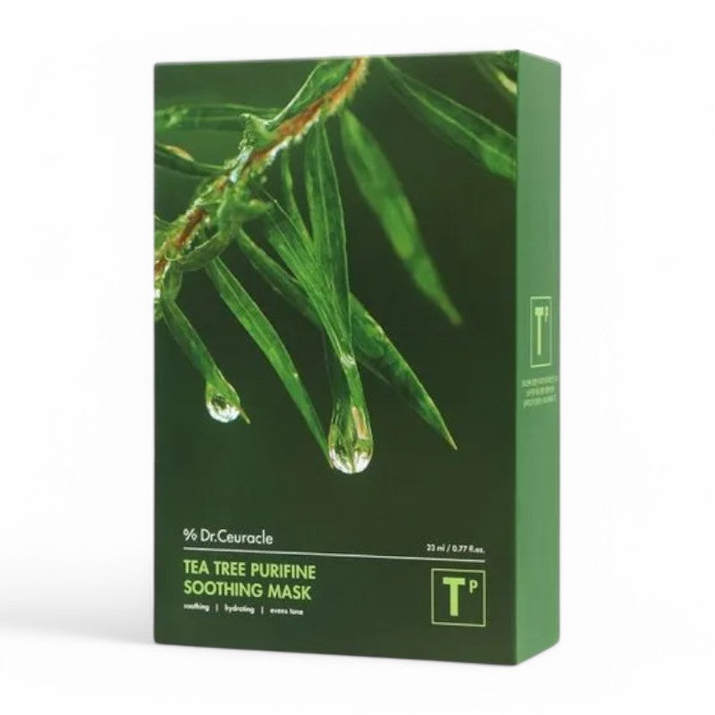 Dr. Ceuracle Tea Tree Purifine Soothing Mask Set 23ml x 10 pcs