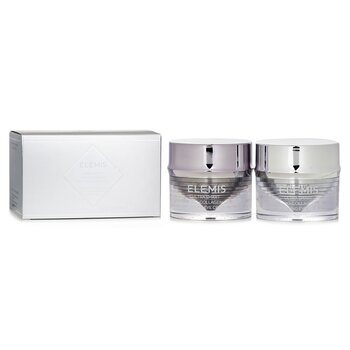 Elemis Ultra Smart Pro-Collagen Day & Night Eye Treatment Duo (1x Morning Eye Balm, 1x Evening Eye Cream, 1x Eye Tool) 50160 2x10ml/0.3oz