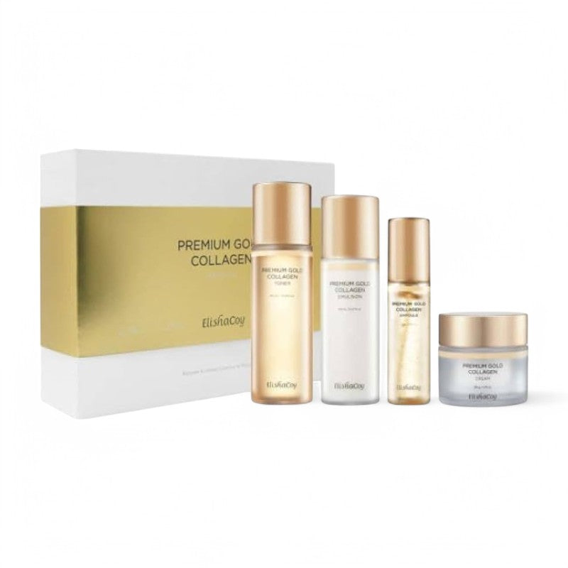 ElishaCoy Premium Gold Collagen Special Set 4 pcs