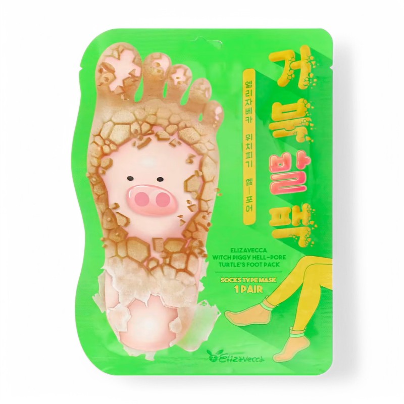 Elizavecca Witch Piggy Hell Pore Turtle's Foot Pack 40g x 1pair