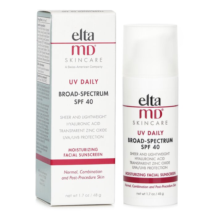 Elta MD UV Daily Moisturizing Facial Sunscreen SPF 40 - 2289 48g/1.7oz