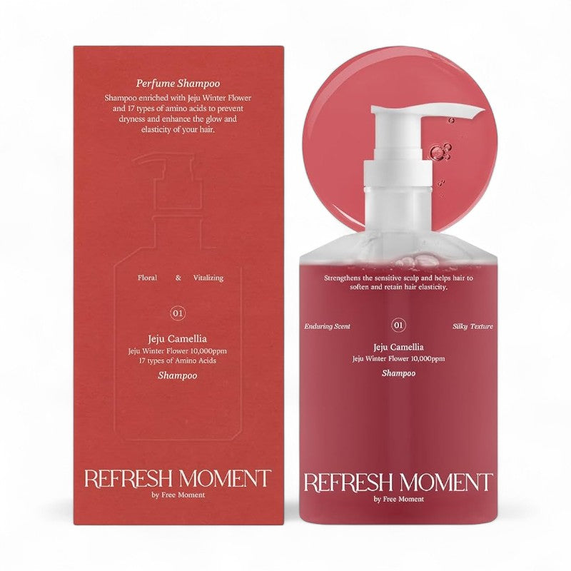 FREE MOMENT Refresh Moment Perfume Shampoo - 2 Types #01 Jeju Camellia