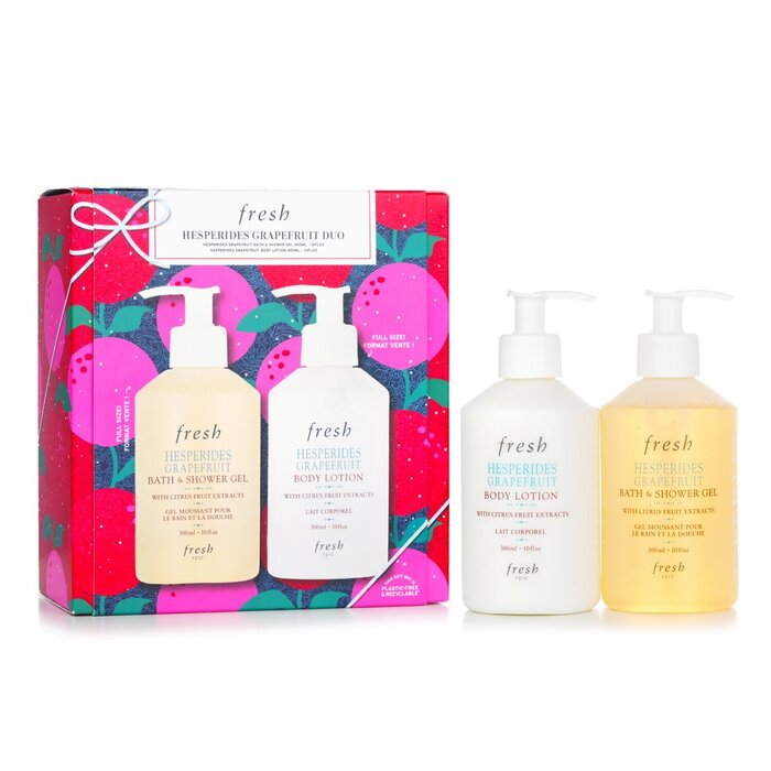 Fresh Hesperides Grapefruit Duo Set: Bath & Shower Gel 300ml + Body Lotion 300ml H00006603 / 159213 2pcs