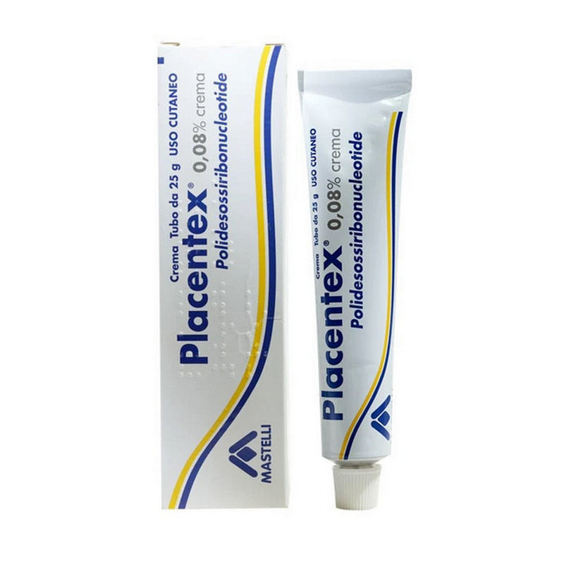 Placentex 0.08% crema Polidesossiribonucleotide Cicatrizzante 25g