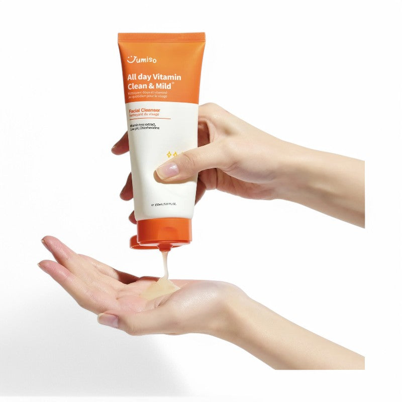 JUMISO All Day Vitamin Clean & Mild Facial Cleanser 2024 Version - 150ml