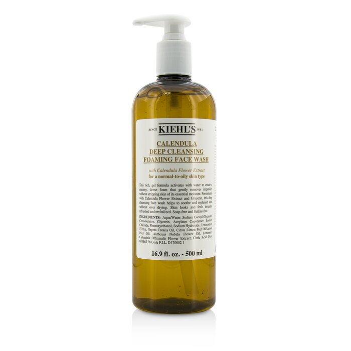 Kiehl's Calendula Deep Cleansing Foaming Face Wash 87973/S17828 500ml/16.9oz