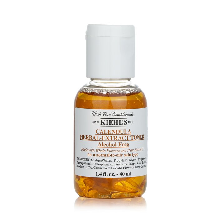 Kiehl's Calendula Herbal Extract Alcohol-Free Toner - For Normal to Oily Skin Types 713768 40ml/1.4oz