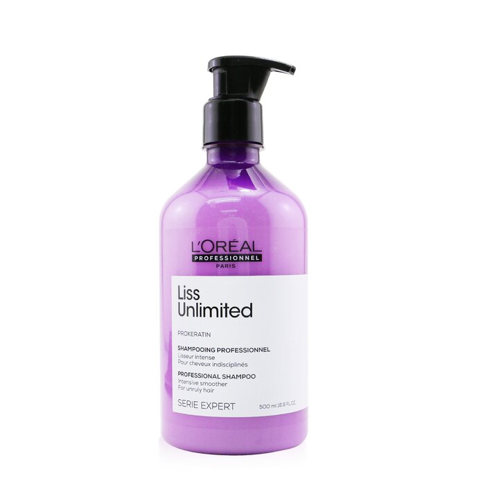 L'Oréal Paris Professionnel Serie Expert - Liss Unlimited Prokeratin Intense Smoothing Shampoo 500ml/16.9oz