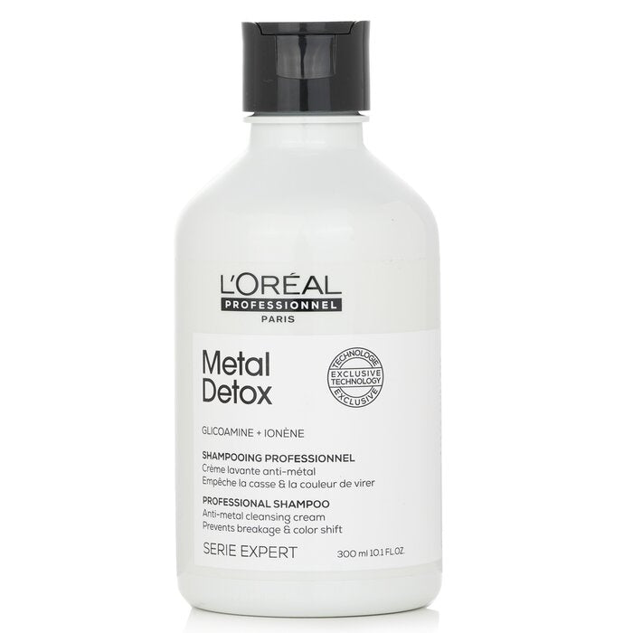 L'Oréal Paris Serie Expert- Metal Detox Anti-Metal Cleansing Cream Shampoo 158078 300ml/10oz