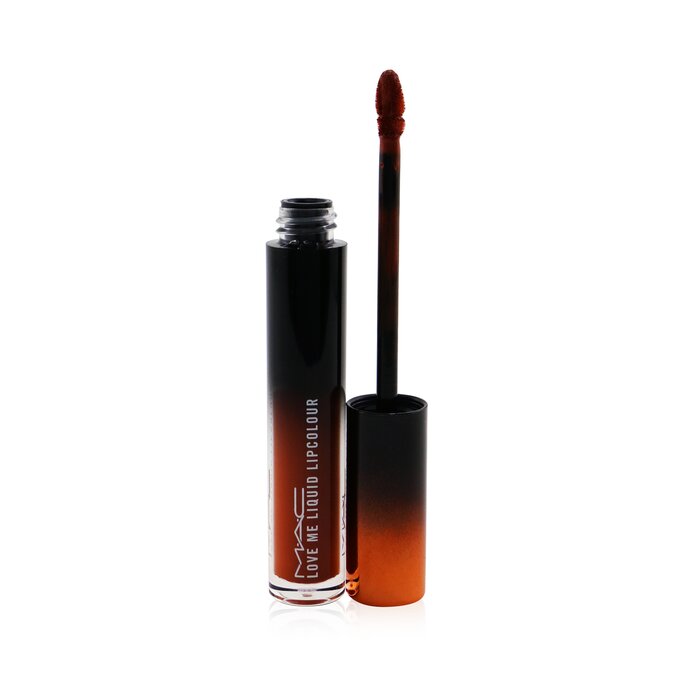 MAC Love Me Liquid Lipcolour - # 487 My Lips Are Insured (Intense Burnt Orange) SM5T13 / 600069 3.1ml/0.1oz