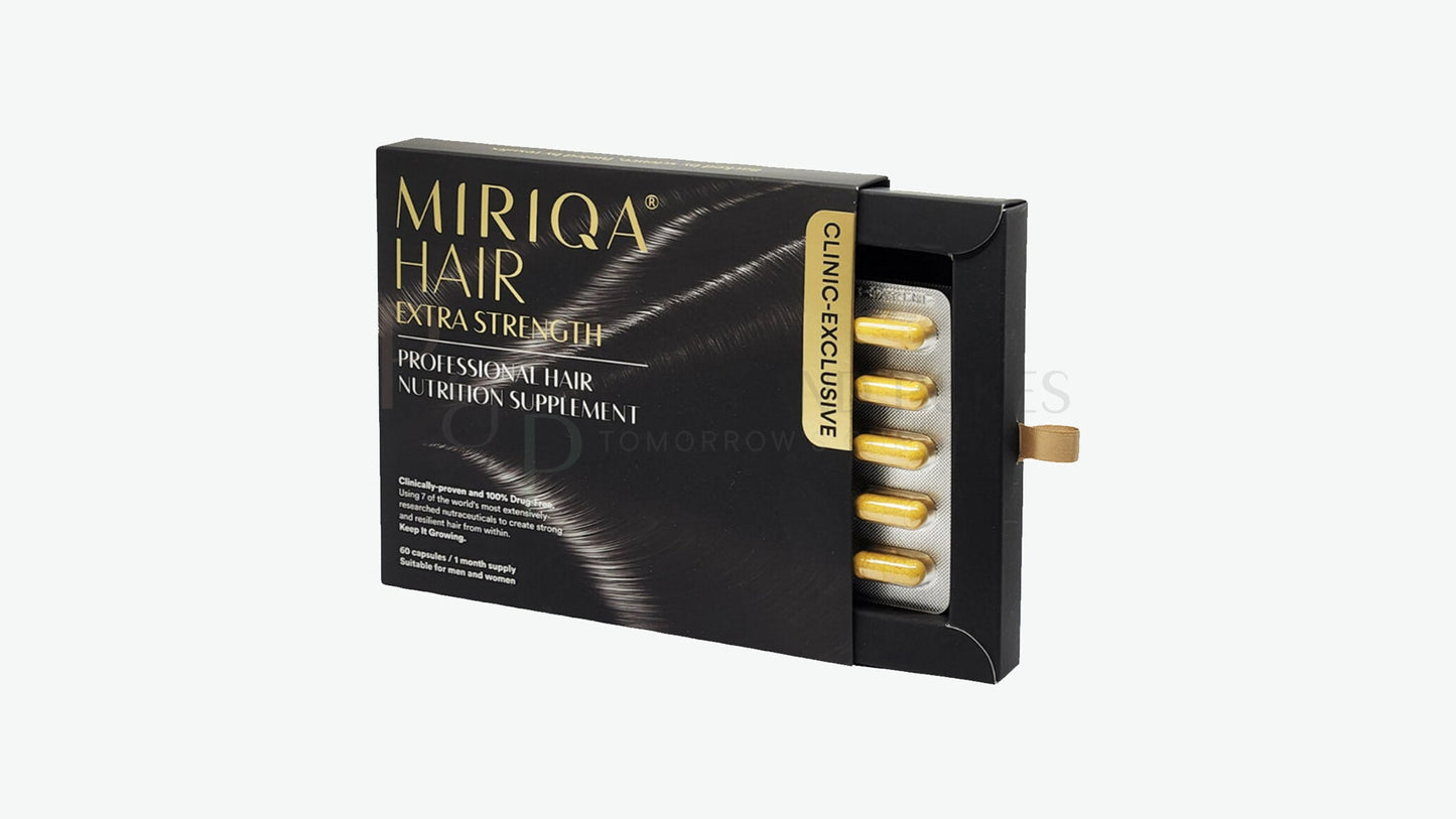 MIRIQA Miriqa Hair Extra Strength Professional Nutrition Supplement 60 Capsules / Box