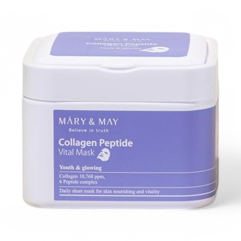 Mary&May Collagen Peptide Vital Mask 30 sheets