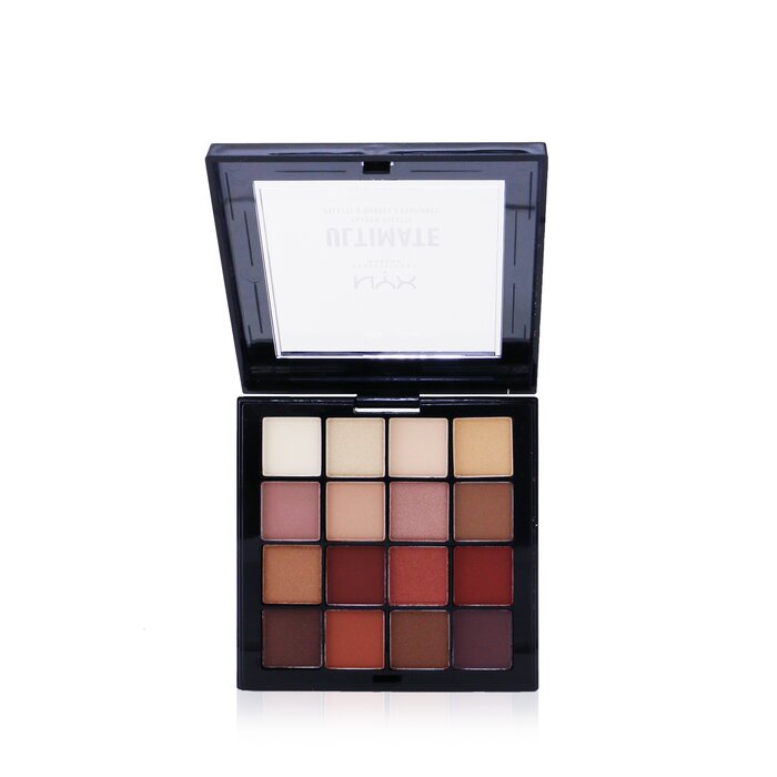 NYX Ultimate Shadow Palette (16x Eye Shadow) - # Warm Neutrals 017644 16x0.83g/0.02oz