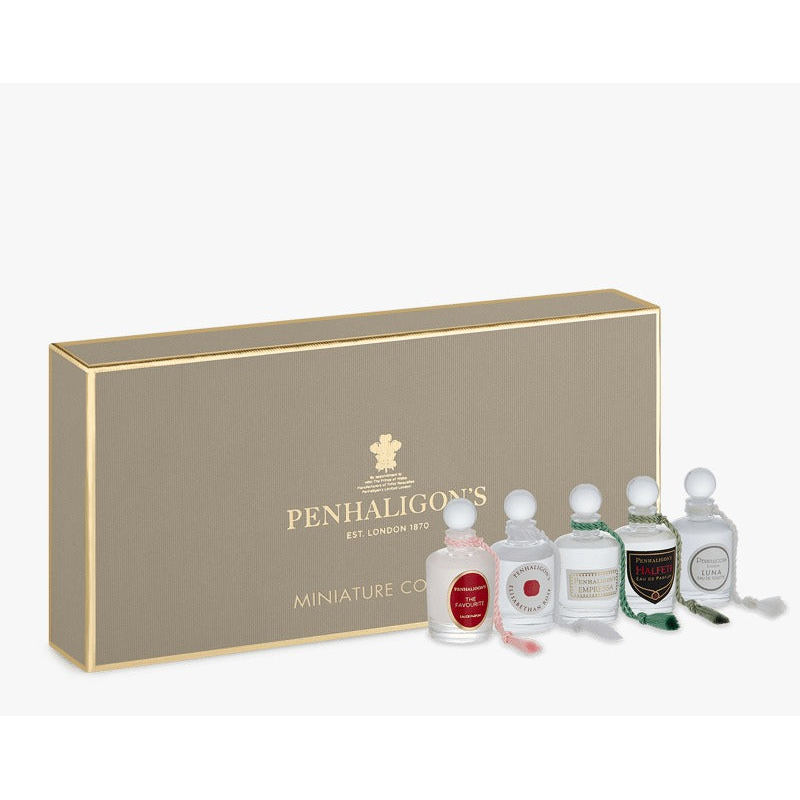 Penhaligon's Ladies' Fragrance Collection: The Favourite, Elisabethan Rose, Empressa, Halfeti, Luna 012037 5x5ml/0.17oz