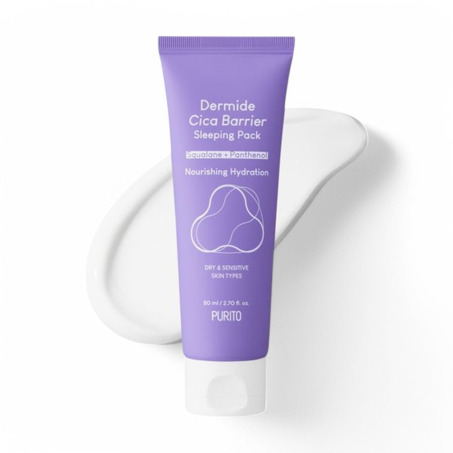 Purito SEOUL Dermide Cica Barrier Sleeping Pack 80ml - New Version