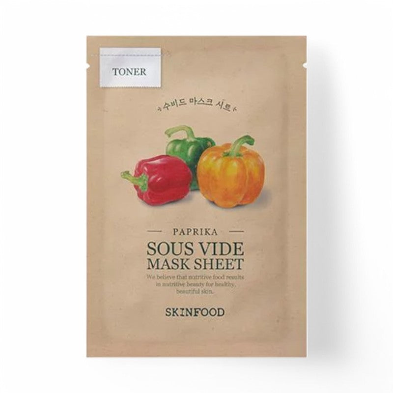 SKINFOOD Sous Vide Mask Sheet - 10 Types #04 Paprika
