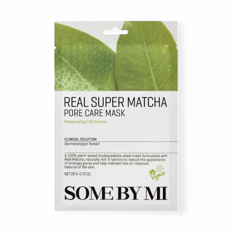 SOME BY MI Real Care Mask - 10 Types 2024 Version - Super Matcha Pore