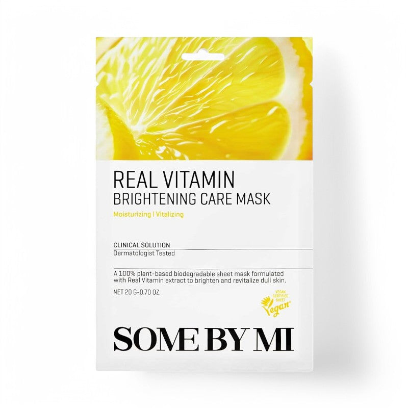 SOME BY MI Real Care Mask - 10 Types 2024 Version - Vitamin Brightening
