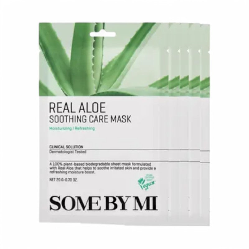 SOME BY MI Real Care Mask Bundle Set - 10 Types 2024 Version - Aloe Soothing
