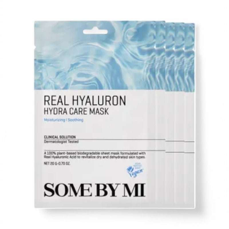 SOME BY MI Real Care Mask Bundle Set - 10 Types 2024 Version - Hyaluron Hydra 20g x 5pcs