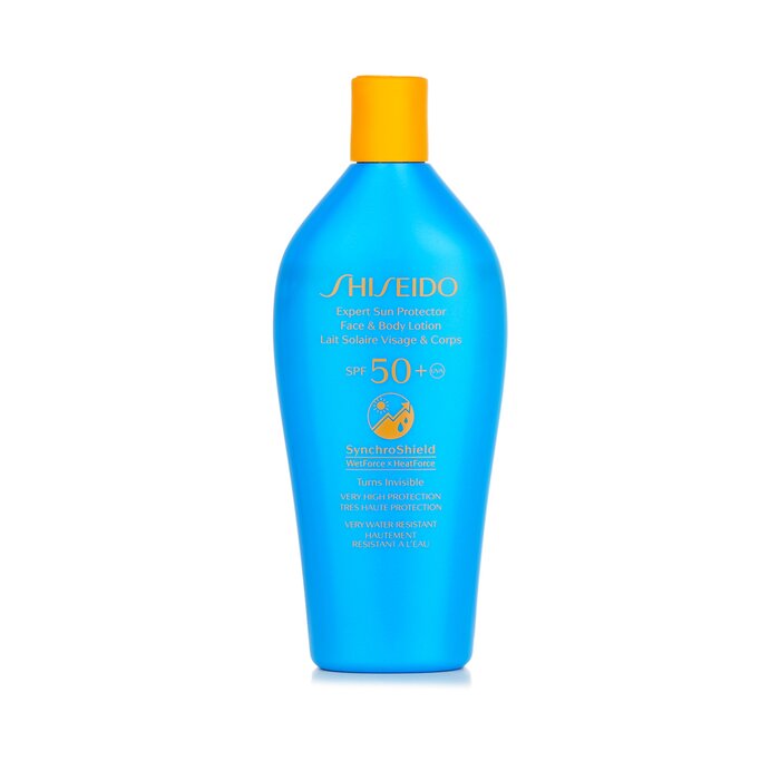 SHISEIDO Expert Sun Protector Face & Body Lotion SPF 50+ (Very High Protection & Very Water-Resistant) 185390 300ml/10.14oz