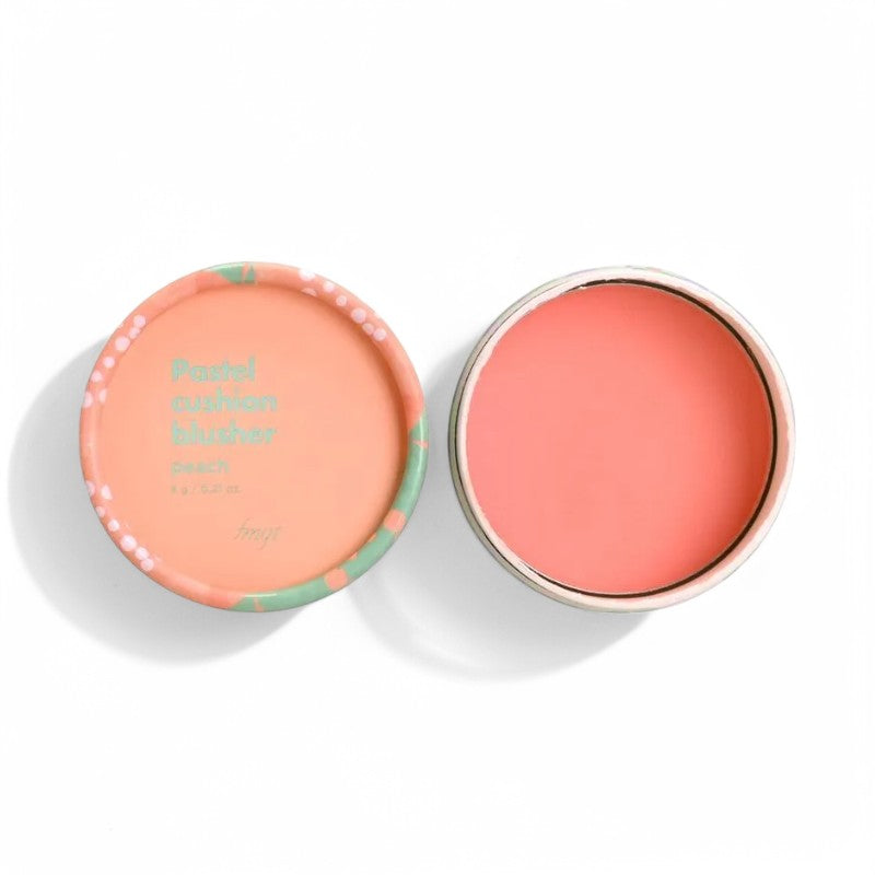 THE FACE SHOP fmgt Pastel Cushion Blusher - 8 Colors #01 Peach