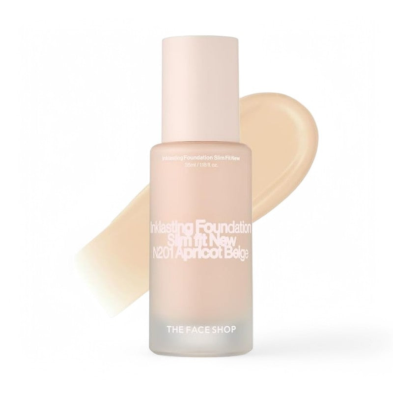 THE FACE SHOP Inklasting Foundation Slim Fit New #V201