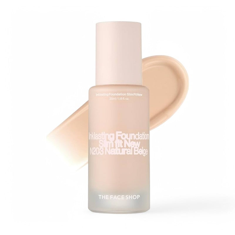 THE FACE SHOP Inklasting Foundation Slim Fit New #N203