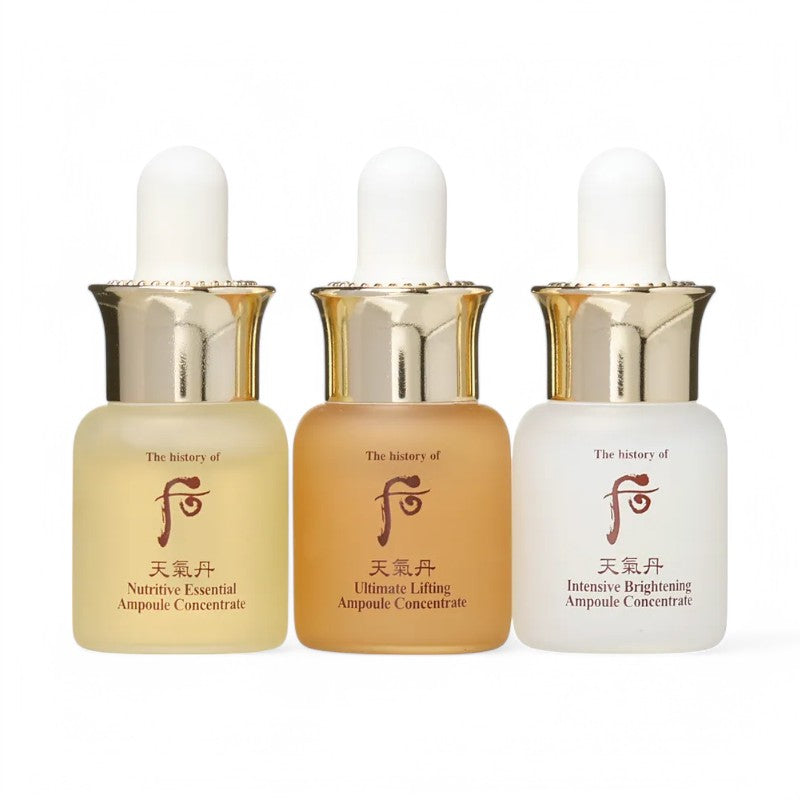 THE WHOO Cheongidan Ampoule Concentrate Set 3 pcs