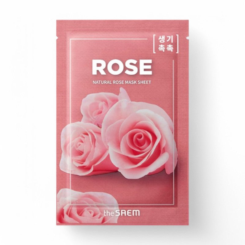 The Saem Natural Mask Sheet - 25 Types #23 Rose 1pc
