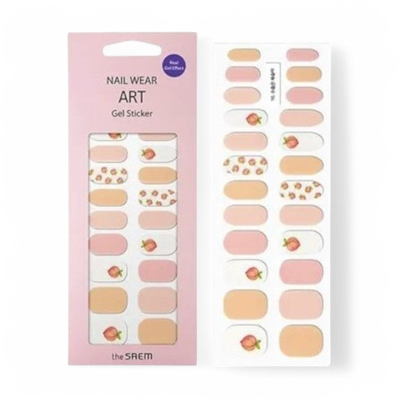 The Saem Nail Wear Art Gel Sticker - 11 Types #10 Peach