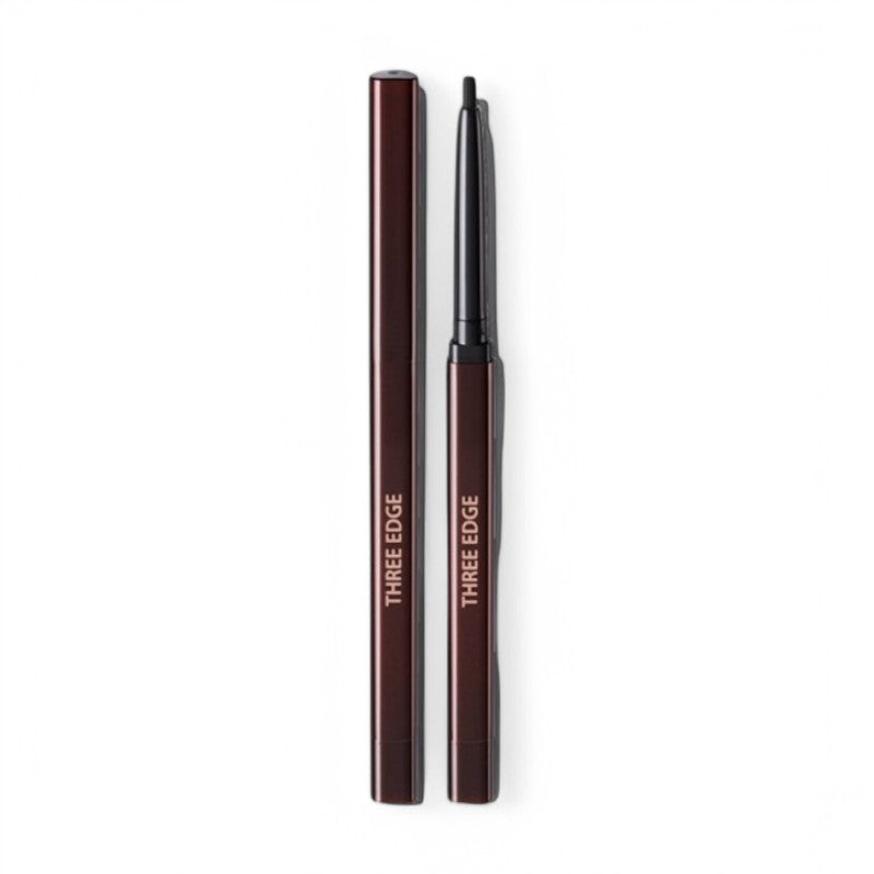 The Saem 3 Edge Pencil Eyeliner - 2 Colors #01 Black